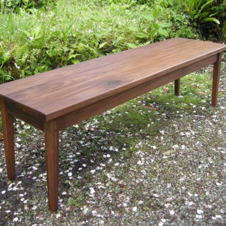 American Black Walnut Bench