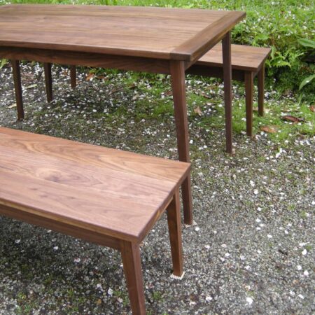 American Black Walnut Bench