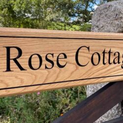 Wooden House Signs