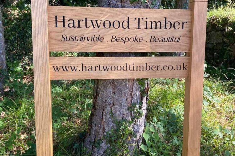 Entrance sign