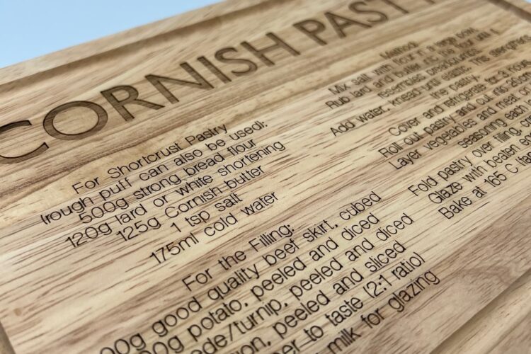 pasty board upclose