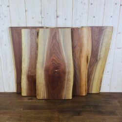 Rustic Live Edge Cutting & Serving Boards